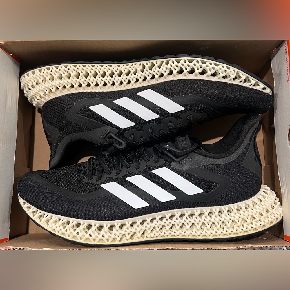 Men’s Adidas 4DFWD 2 Running Shoes Black Carbon GX9249 NEW - MULTIPLE SIZES